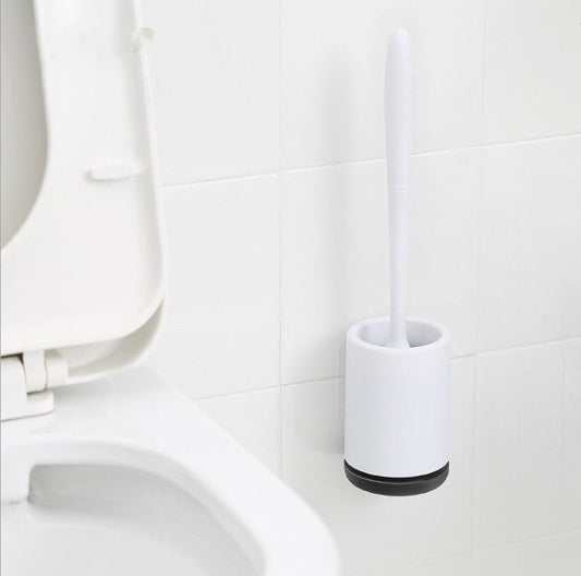 Brosse de Toilette à Tête en Plastique Souple Antiadhésive - Allomarc.com