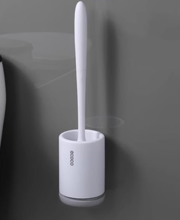 Brosse de Toilette à Tête en Plastique Souple Antiadhésive - Allomarc.com