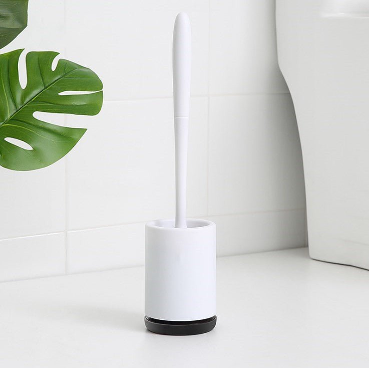 Brosse de Toilette à Tête en Plastique Souple Antiadhésive - Allomarc.com