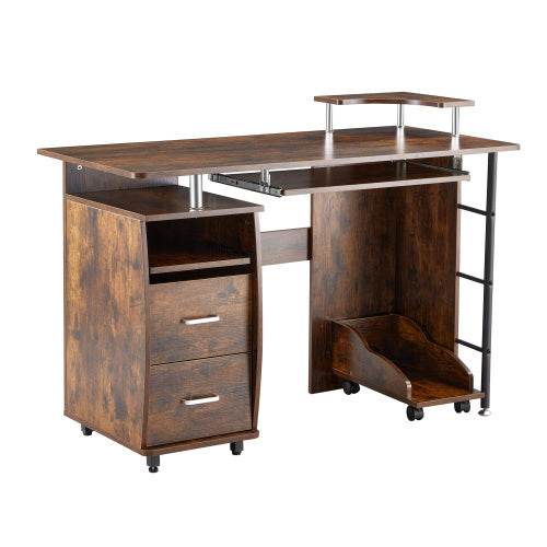 Bureau en Bois Massif D&N pour Ordinateur - Allomarc.com