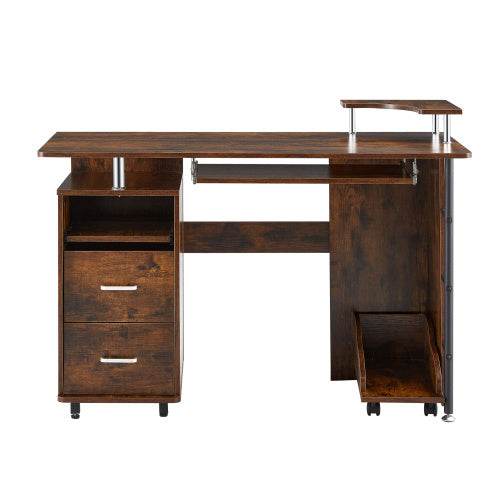 Bureau en Bois Massif D&N pour Ordinateur - Allomarc.com
