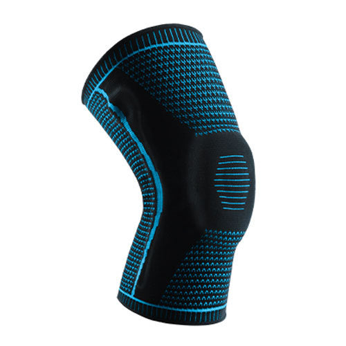 Genouillères en silicone respirantes avec compression pour le sport