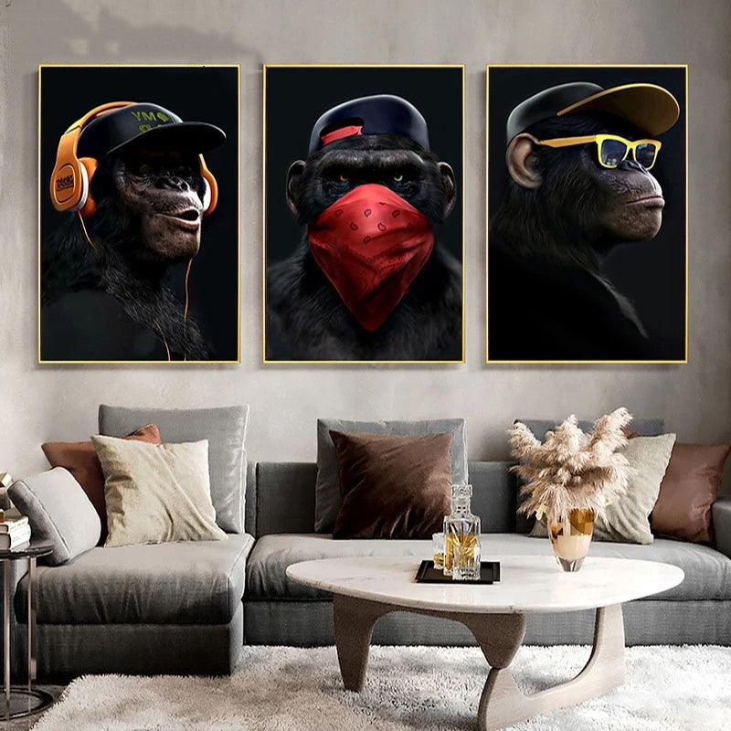 Affiche Art Imprimée Moderne - Peinture sur Toile Tendance