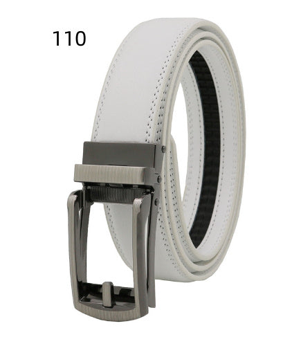 Ceinture à boucle automatique en cuir