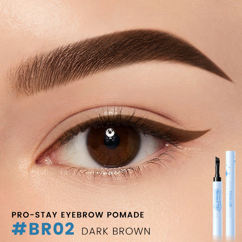 Gel Crème À Sourcils 2 En 1 - Crayon Eyeliner 3 Couleurs Waterproof