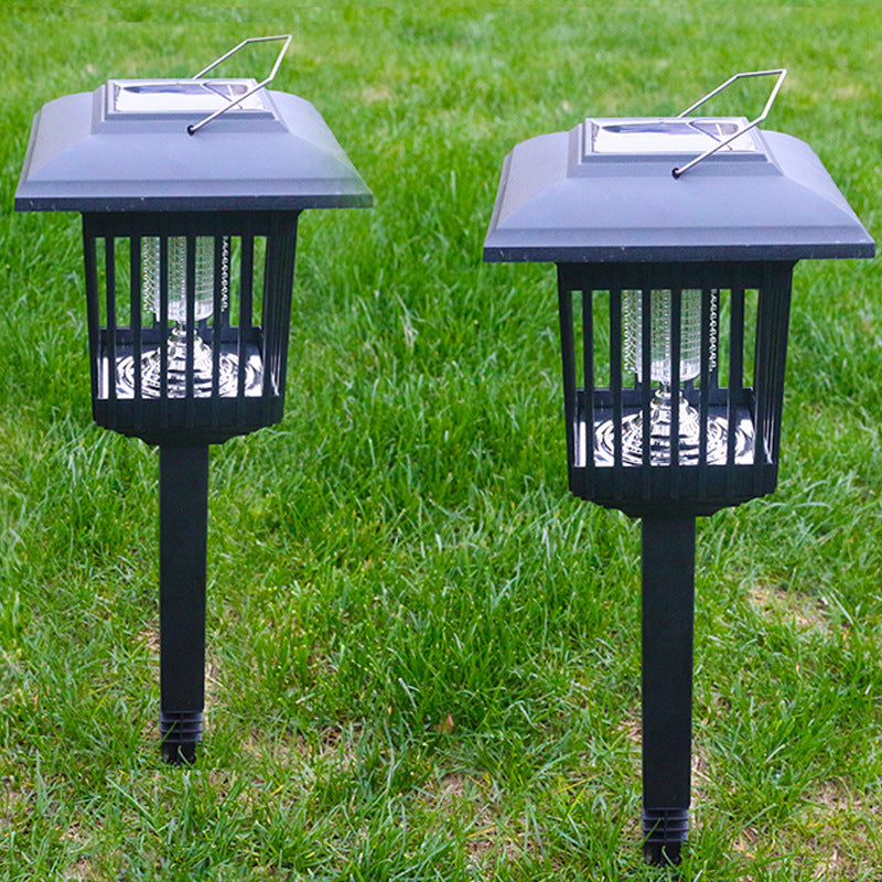 Lampe de Mosquito Électrique Solaire d'Extérieur avec Contrôle Automatique et Résistante à la Pluie