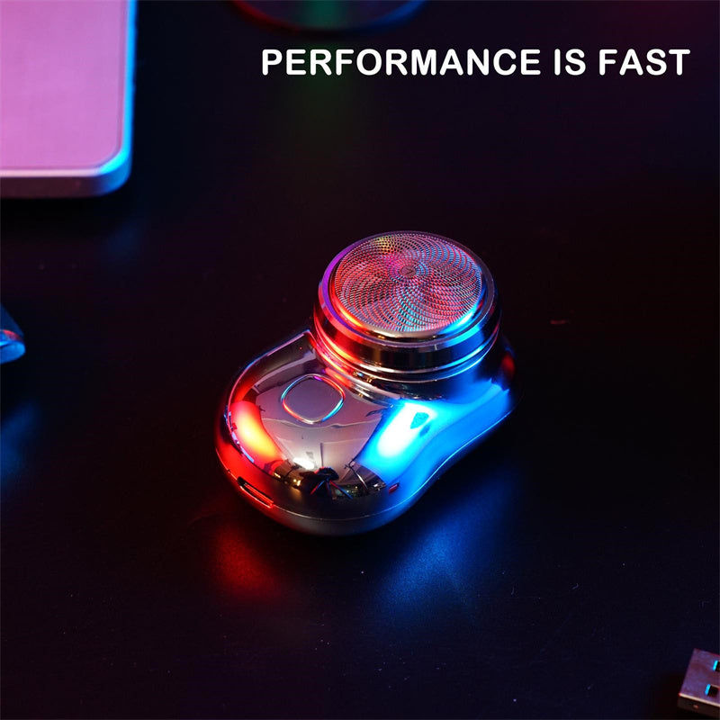 Rasoir Électrique Mini Portable Rechargeable USB pour Hommes