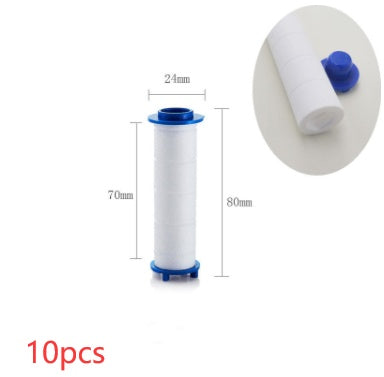 Douchette Turbo Propeller Économiseur d'Eau Haute Pression 360 Degrés avec Extension de Ventilateur