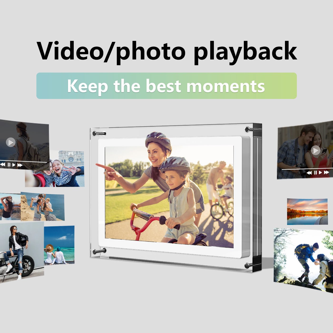 Cadre Photo Électronique - Allomarc.com