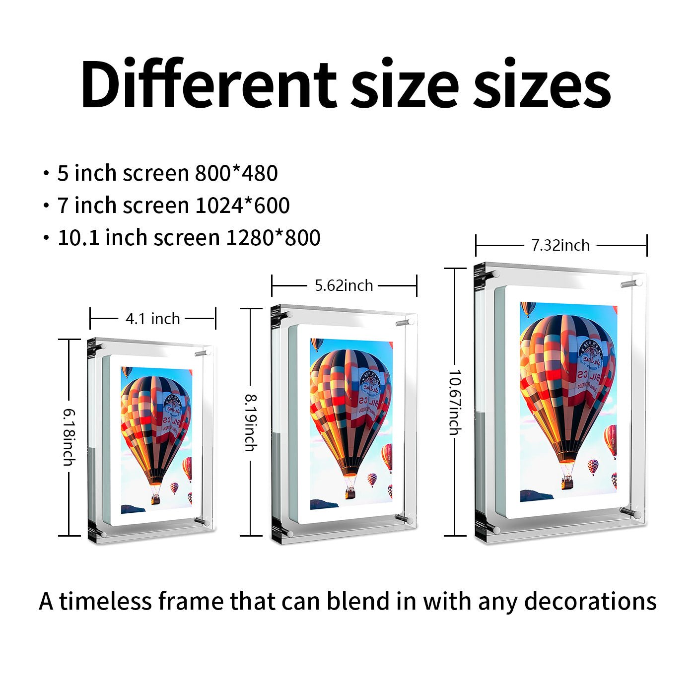 Cadre Photo Électronique - Allomarc.com