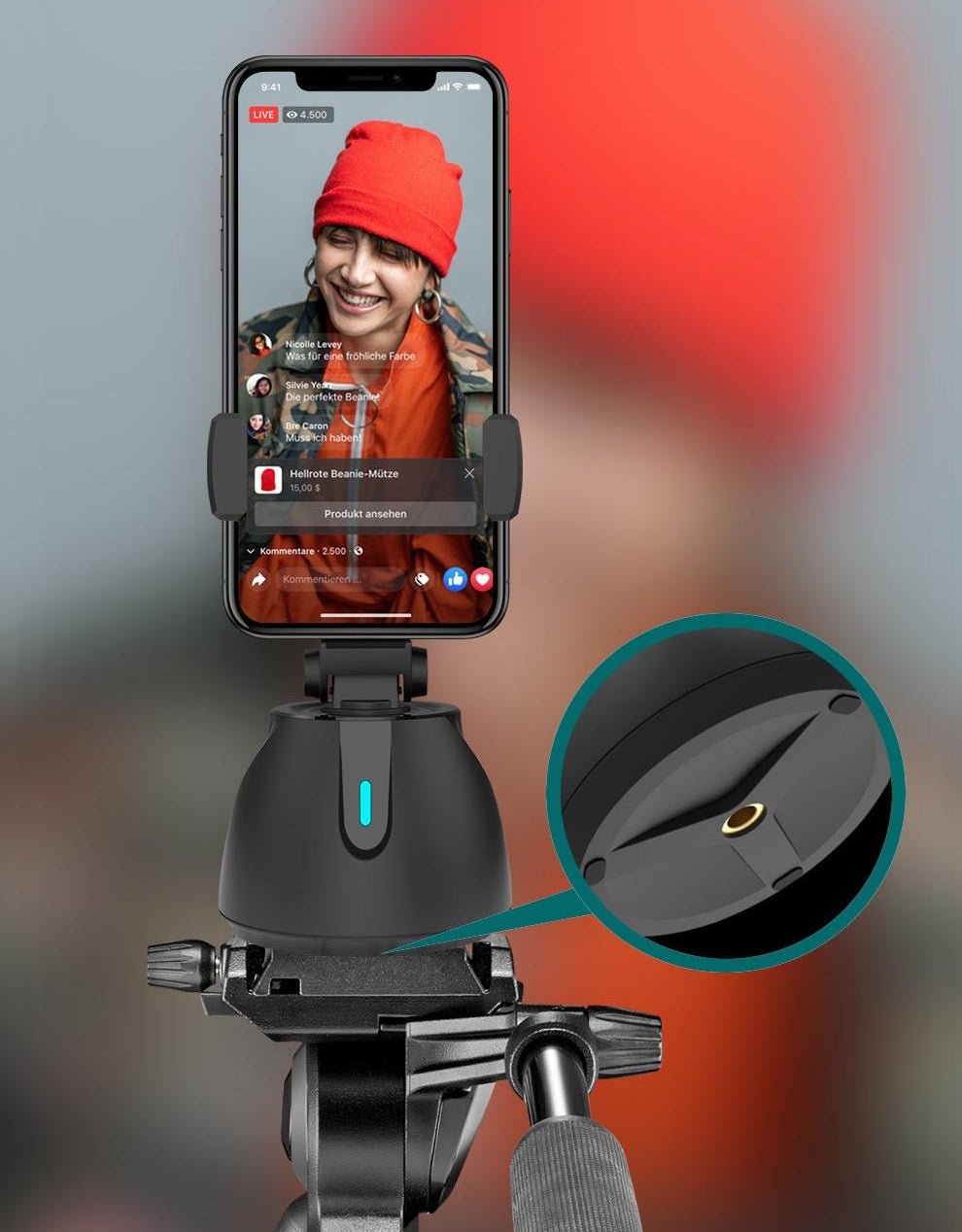 Caméra PTZ de Reconnaissance Faciale Suivante - Allomarc.com