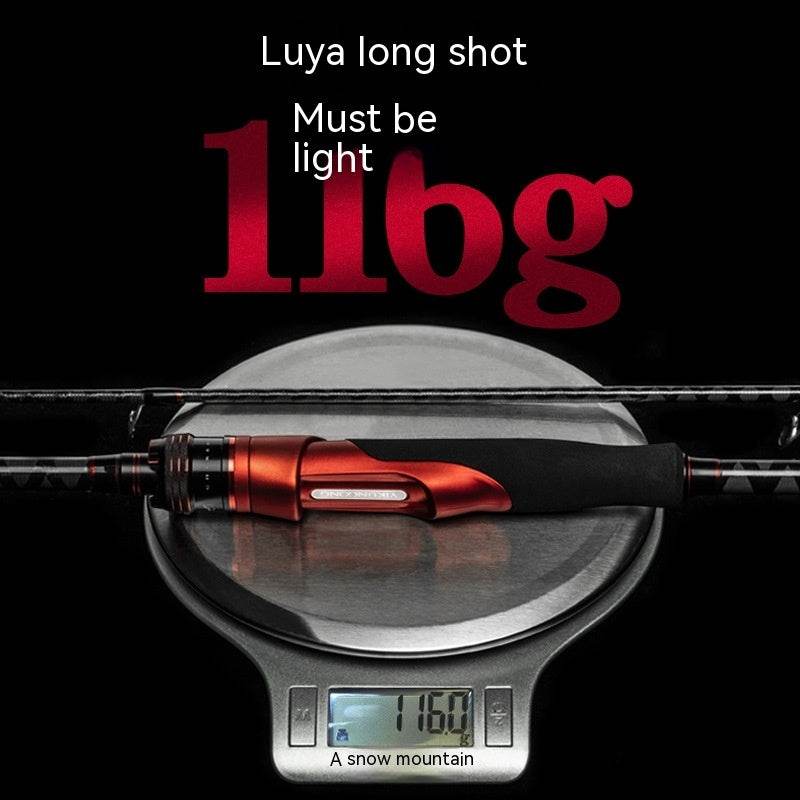 Canne à Pêche Légère en Carbone avec Poignée Droite - Allomarc.com