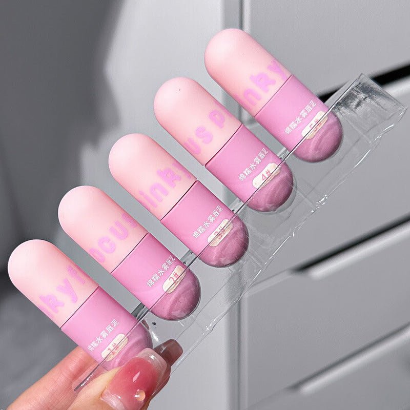 Capsules Lip Mud Suit Matte Finish Velvet PinkyFocus - Allomarc.com