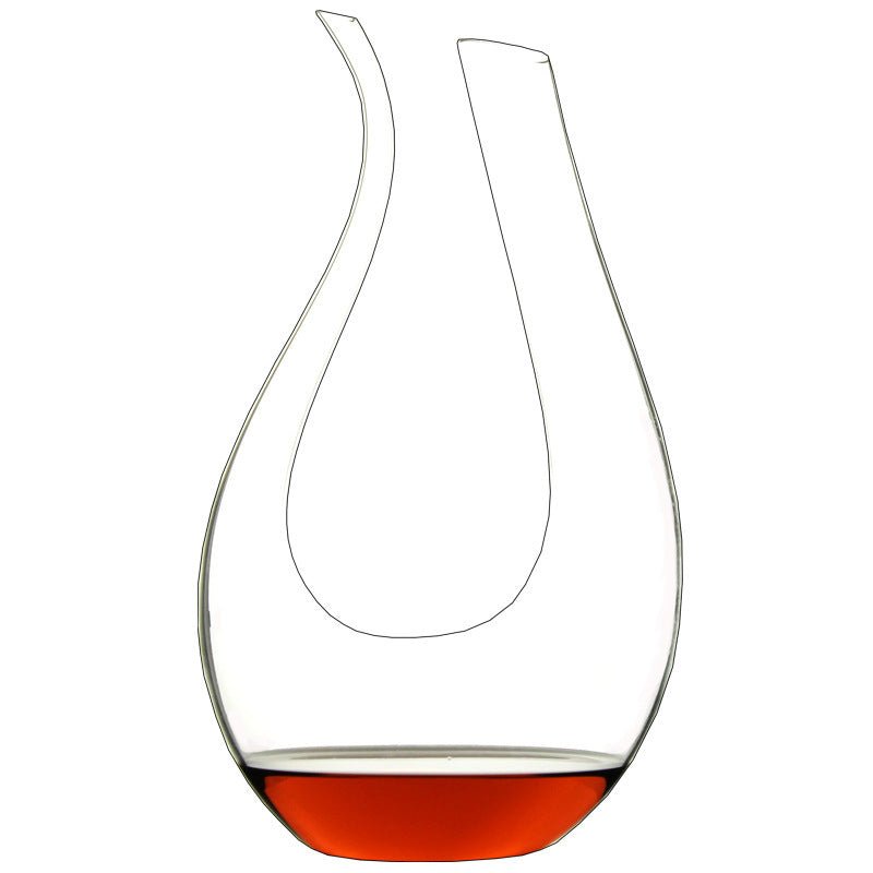 Carafe à Vin en Cristal avec Goulot Verseur pour Bar Familial - Allomarc.com