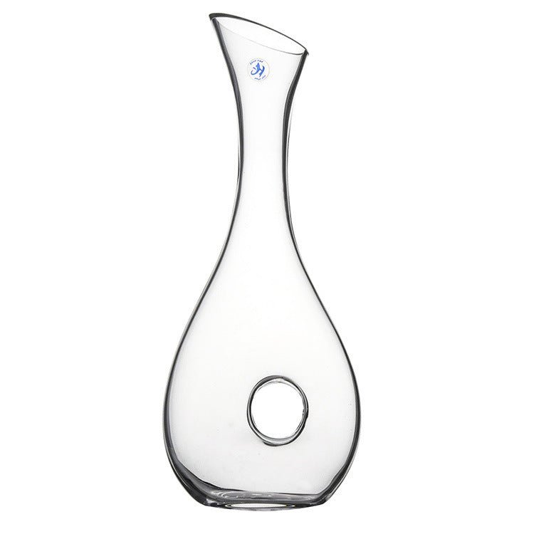 Carafe à Vin en Cristal avec Goulot Verseur pour Bar Familial - Allomarc.com