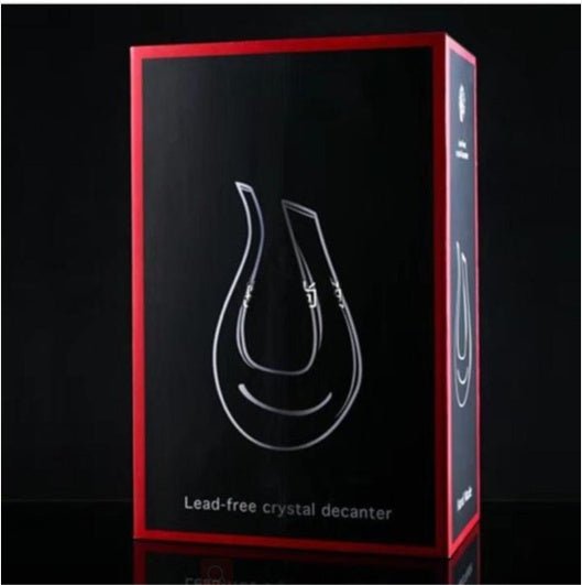 Carafe à Vin en Cristal avec Goulot Verseur pour Bar Familial - Allomarc.com