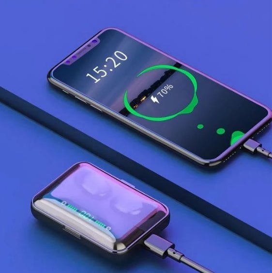 Casque Bluetooth Multifonction avec Power Bank - Allomarc.com