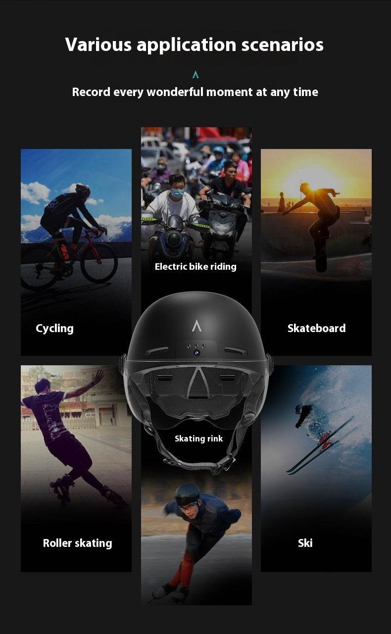 Casque Motos enregistreur HD Certifié 3C - Allomarc.com
