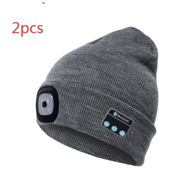 Casquette Bluetooth LED avec Casque Sans Fil Intégré - Allomarc.com