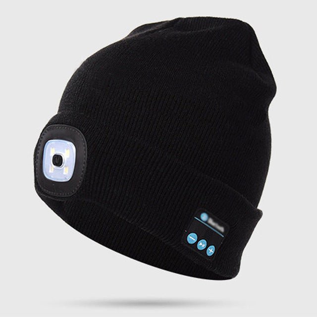 Casquette Bluetooth LED avec Casque Sans Fil Intégré - Allomarc.com