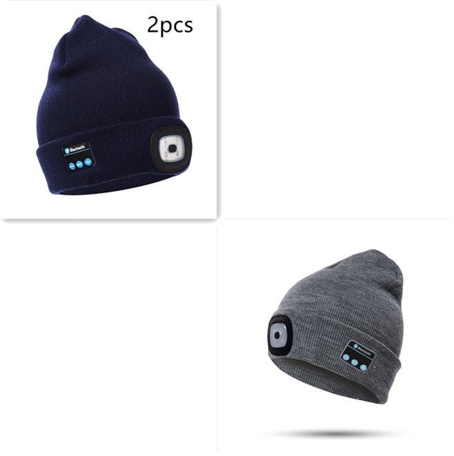 Casquette Bluetooth LED avec Casque Sans Fil Intégré - Allomarc.com