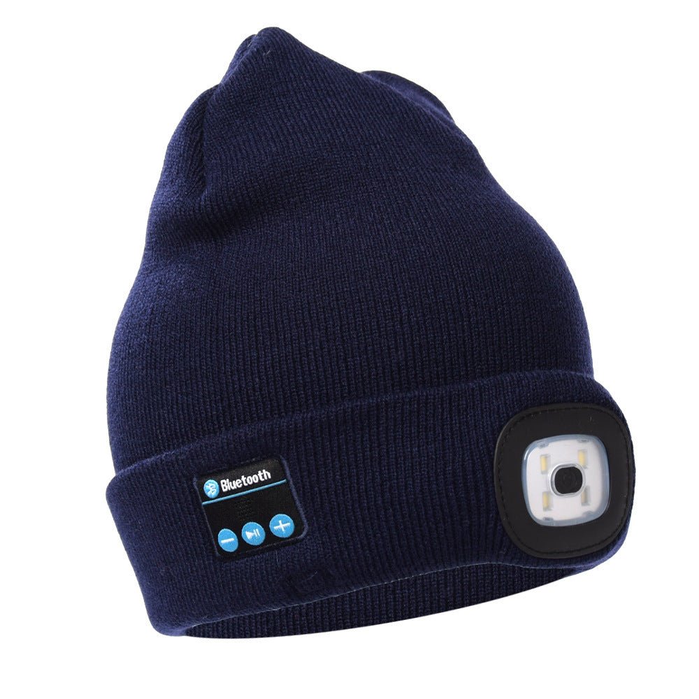 Casquette Bluetooth LED avec Casque Sans Fil Intégré - Allomarc.com