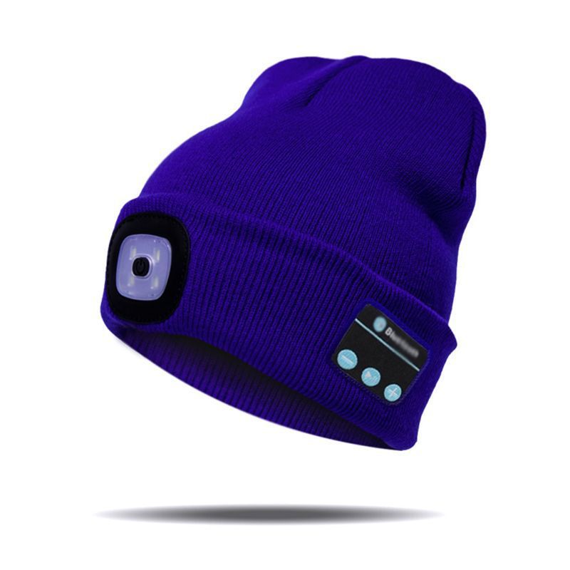 Casquette Bluetooth LED avec Casque Sans Fil Intégré - Allomarc.com
