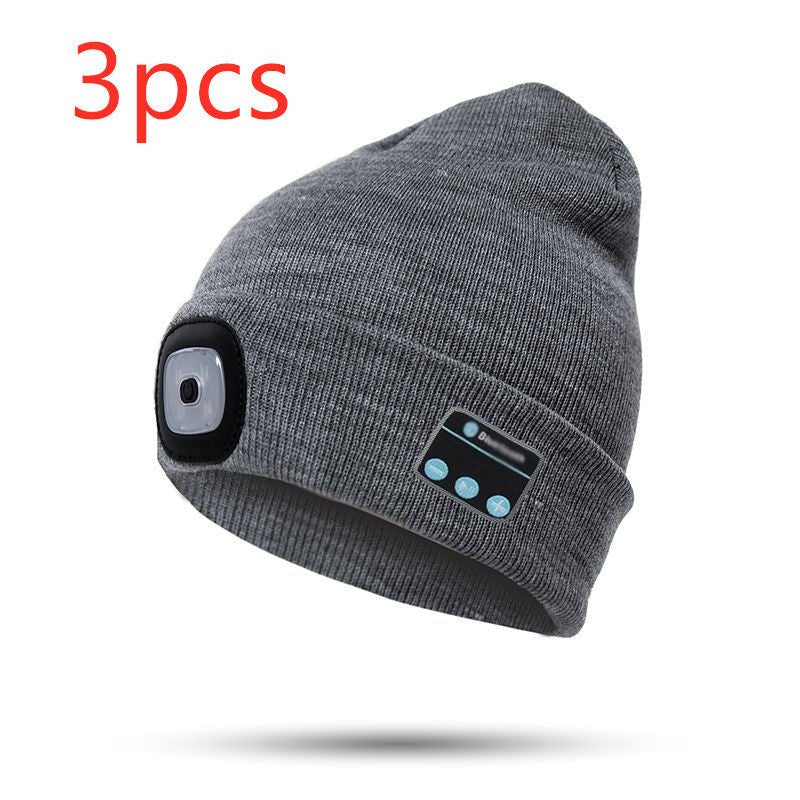 Casquette Bluetooth LED avec Casque Sans Fil Intégré - Allomarc.com