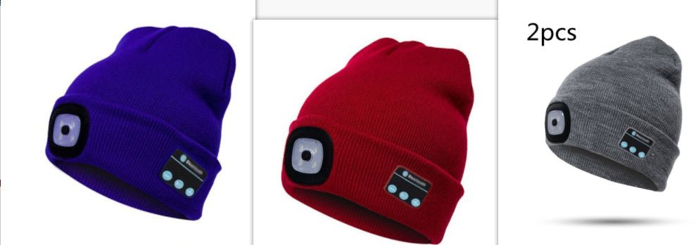 Casquette Bluetooth LED avec Casque Sans Fil Intégré - Allomarc.com