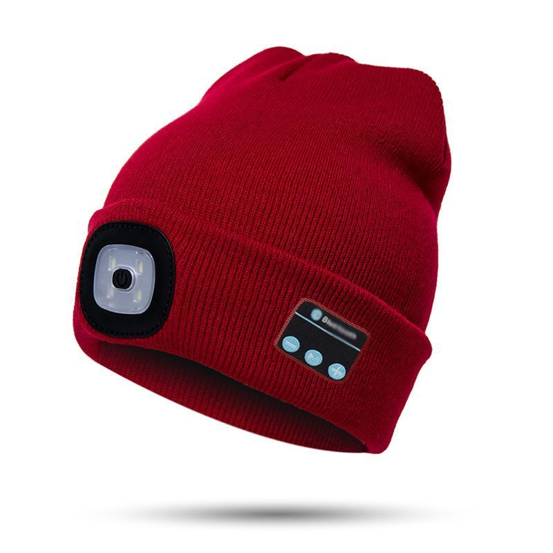Casquette Bluetooth LED avec Casque Sans Fil Intégré - Allomarc.com