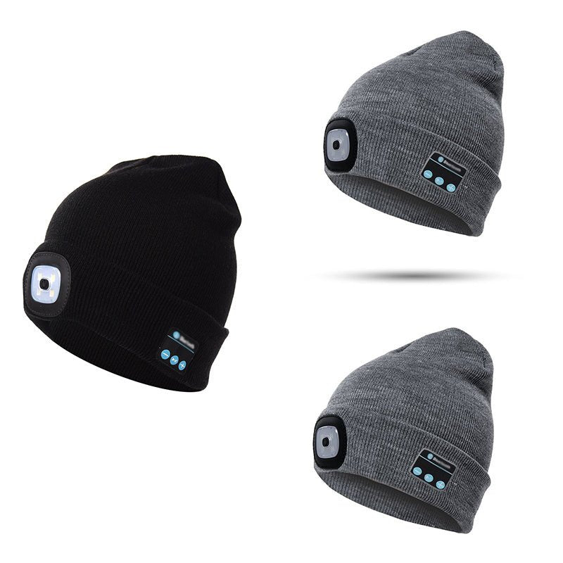 Casquette Bluetooth LED avec Casque Sans Fil Intégré - Allomarc.com