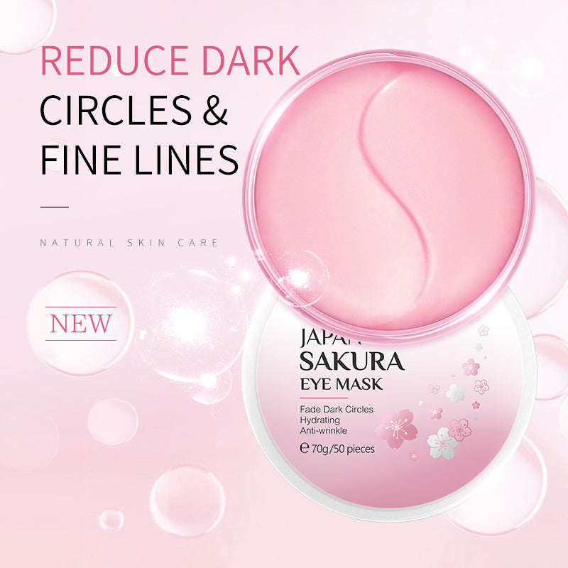 Masque Revitalisant pour les Yeux à la Fleur de Cerisier - Hydratant et Nourrissant