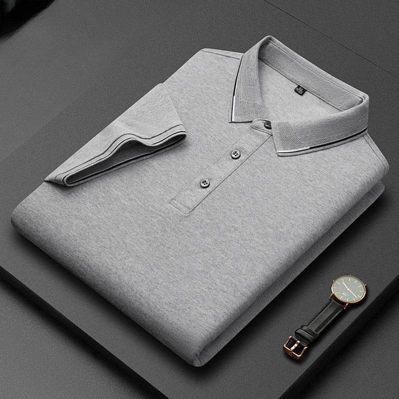 T-shirt en Soie Léger à Manches Courtes pour Hommes - Allomarc.com