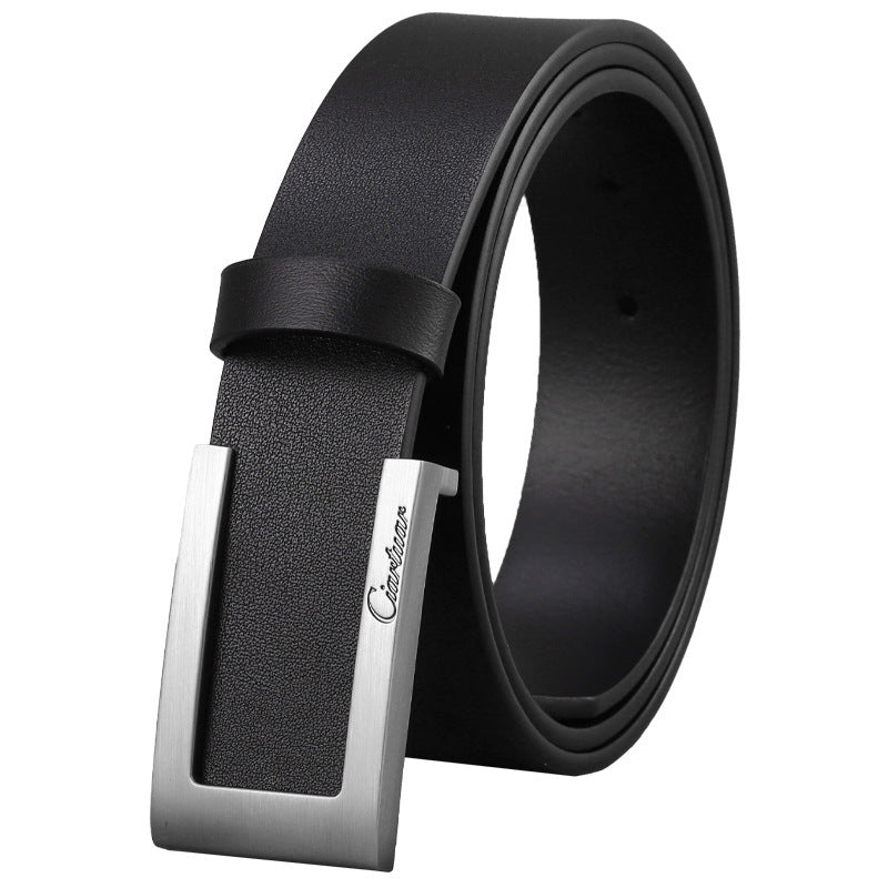 Ceinture Casual en Cuir Vachette pour Homme