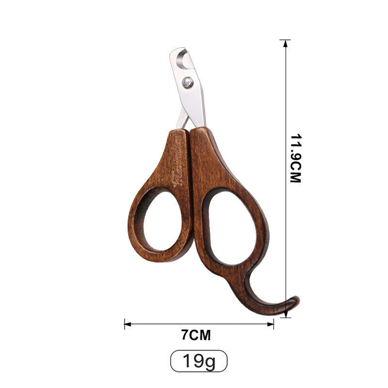 Peigne en Bois Massif Antique pour Éliminer les Poils Flottants