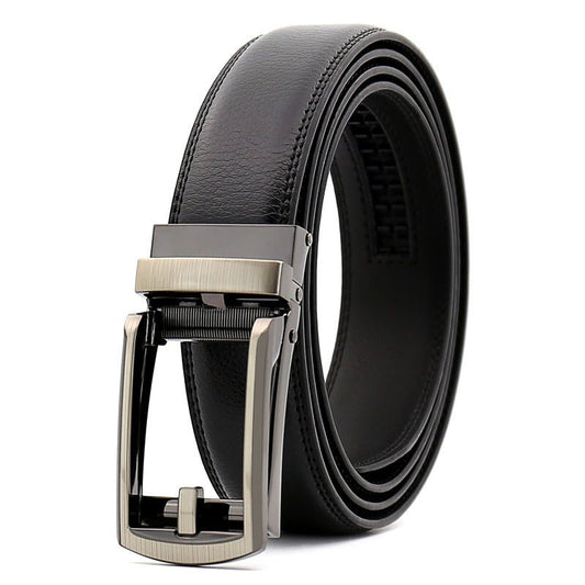 Ceinture à boucle automatique en cuir - Allomarc.com
