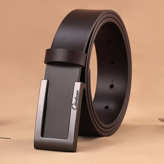 Ceinture Casual en Cuir Vachette pour Homme - Allomarc.com