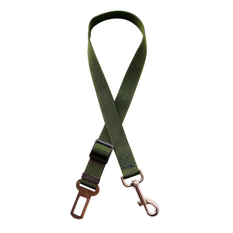 Ceinture de Sécurité Ajustable pour Animaux de Compagnie - Harnais de Voiture pour Chiens et Chats - Allomarc.com