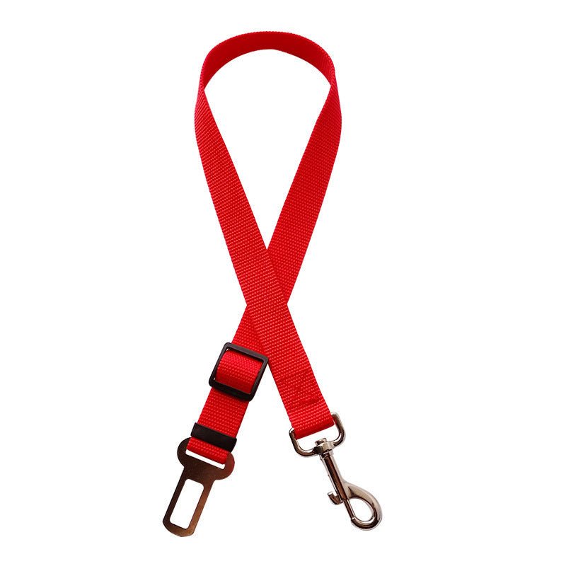 Ceinture de Sécurité Ajustable pour Animaux de Compagnie - Harnais de Voiture pour Chiens et Chats - Allomarc.com