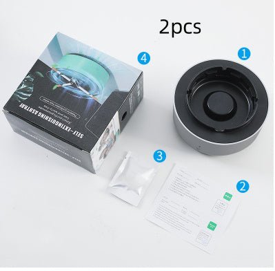 Cendrier Purificateur d'Air Automatique Portable pour Voiture - Allomarc.com