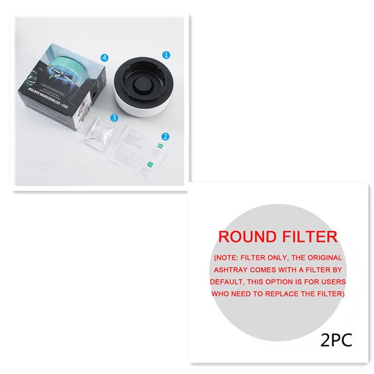 Cendrier Purificateur d'Air Automatique Portable pour Voiture - Allomarc.com