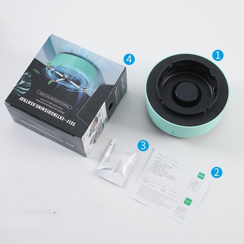 Cendrier Purificateur d'Air Automatique Portable pour Voiture - Allomarc.com