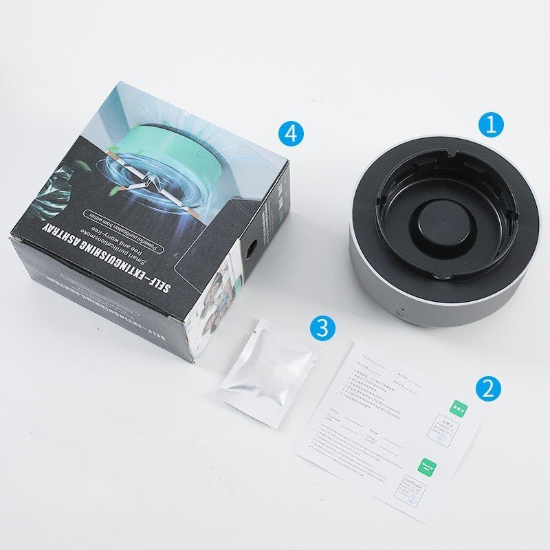 Cendrier Purificateur d'Air Automatique Portable pour Voiture - Allomarc.com