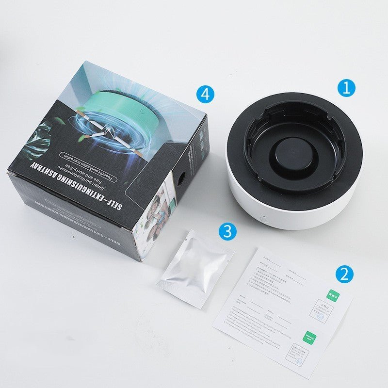 Cendrier Purificateur d'Air Automatique Portable pour Voiture - Allomarc.com