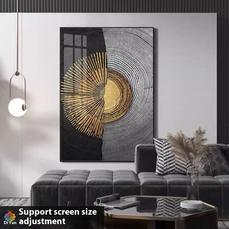 Peinture Décorative Suspendue Minimaliste Moderne pour Hôtels et Bureaux