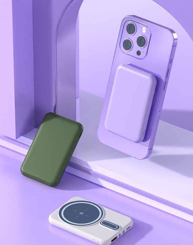 Chargeur sans fil à aspiration magnétique - Allomarc.com