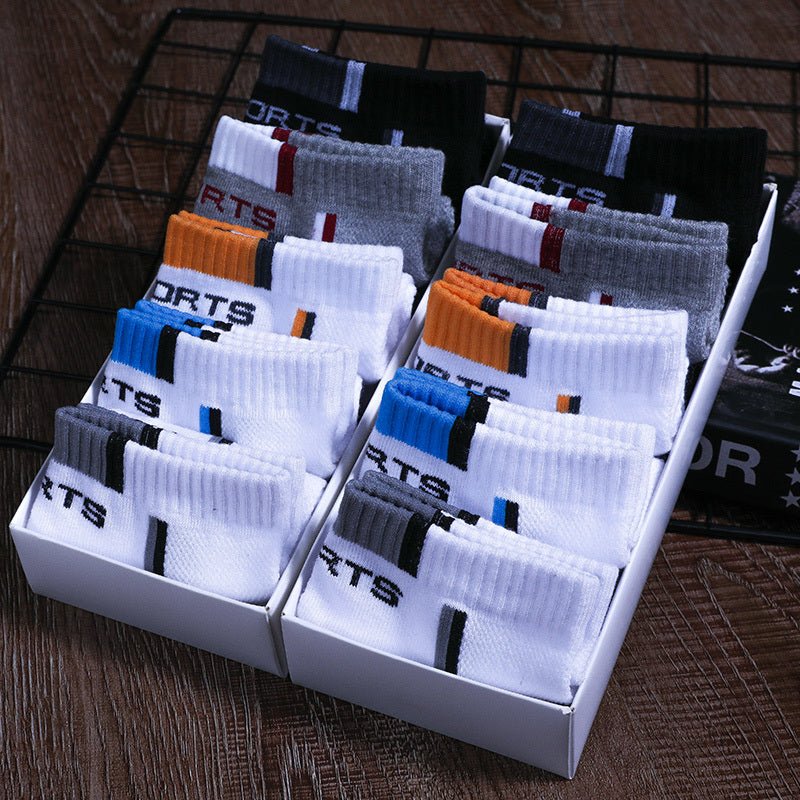 Chaussettes en Coton pour Hommes - Respirantes et Confortables - Allomarc.com