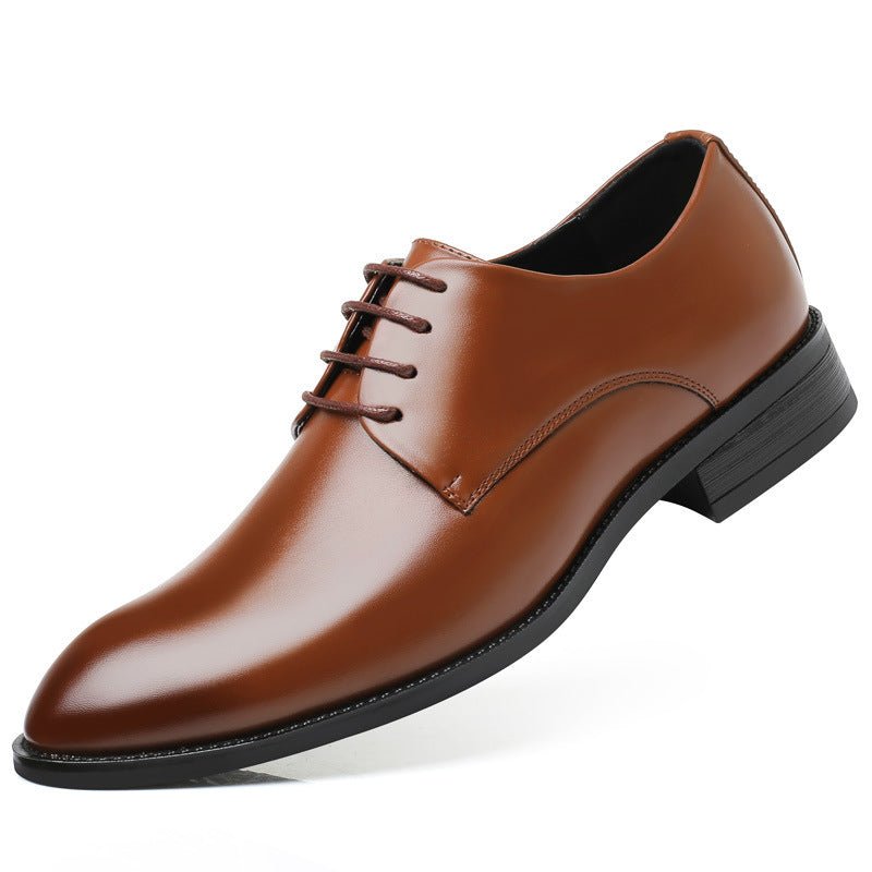 Chaussures de costume pour hommes en cuir noir - Direct usine - Allomarc.com