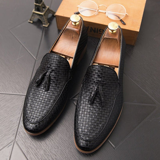 Chaussures Décontractées Britaniques Slip - On pour Hommes - Allomarc.com