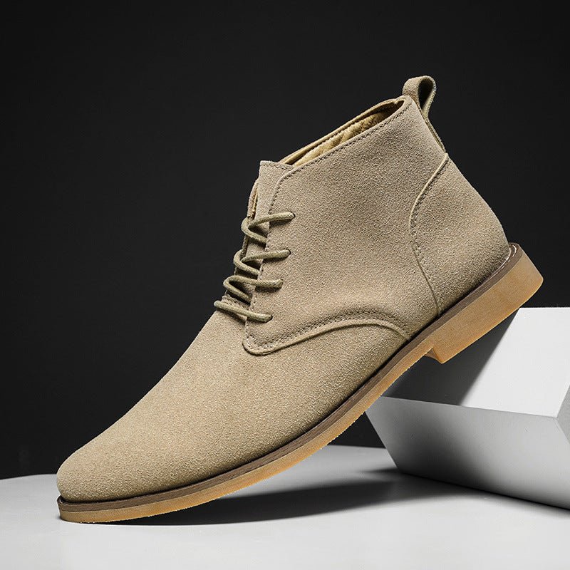 Chaussures et Bottes de Bureau pour Hommes - Style Rétro Britannique - Allomarc.com